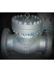 API/DIN cast steel flange swing check valve